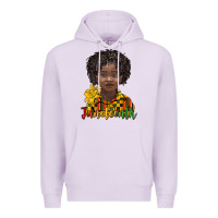 Lilac juneteenth black boy Premium Hoodie - BarkalooDesign