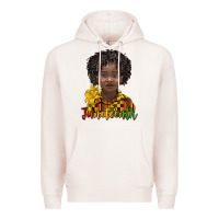 Pale Pink juneteenth black boy Premium Hoodie - BarkalooDesign