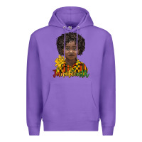 Purple juneteenth black boy Premium Hoodie - BarkalooDesign