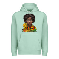 Seafoam juneteenth black boy Premium Hoodie - BarkalooDesign