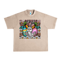 French Oak easter Urban Heavy Tee - CowhideDigitalArt