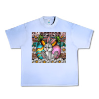 Grape Ice easter Urban Heavy Tee - CowhideDigitalArt