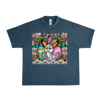 Midnight Navy easter Urban Heavy Tee - CowhideDigitalArt