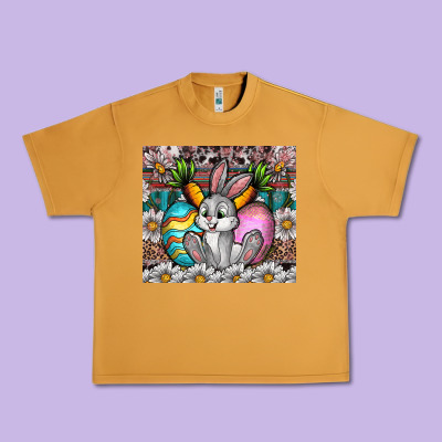 Easter Urban Heavy Tee Designed By Cowhidedigitalart