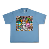 Pebble Blue easter Urban Heavy Tee - CowhideDigitalArt