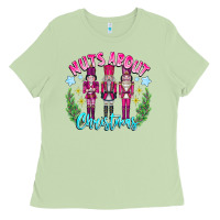 Matcha Nuts About Christmas Ladies Tee - CowhideDigitalArt