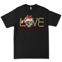 Black skull love christmas Premium Tee - FaDigitalArtStudio