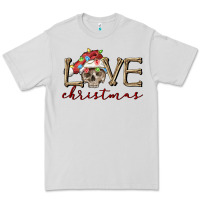 Dove Grey skull love christmas Premium Tee - FaDigitalArtStudio
