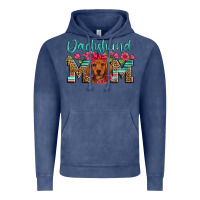 Vintage Denim dachshund mom Vintage Hoodie - Artiststas