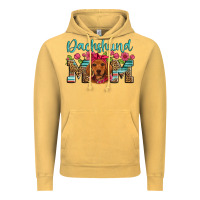 Vintage Mustard dachshund mom Vintage Hoodie - Artiststas