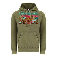 Vintage Olive dachshund mom Vintage Hoodie - Artiststas