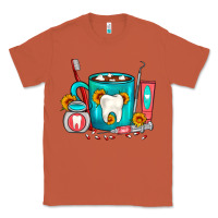 Copper Dentist Coffee Classic Tee - FaDigitalArtStudio