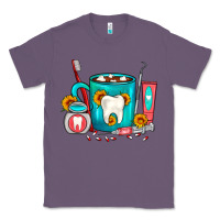 Lavender Dentist Coffee Classic Tee - FaDigitalArtStudio