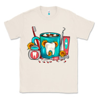 Natural Dentist Coffee Classic Tee - FaDigitalArtStudio