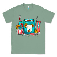 Sage Dentist Coffee Classic Tee - FaDigitalArtStudio