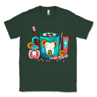 Sports Green Dentist Coffee Classic Tee - FaDigitalArtStudio