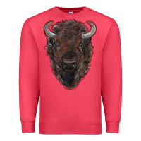 Cardinal american bison Premium Sweatshirt - RanaPortraitStore