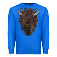True Royal american bison Premium Sweatshirt - RanaPortraitStore