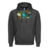Charcoal Heather Moo Mothers Zipper Hoodie - Jasminsmagicworld