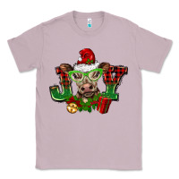 Lilac christmas joy cow Classic Tee - BarkalooDesign