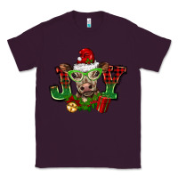 Plum christmas joy cow Classic Tee - BarkalooDesign