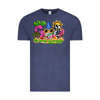Vintage Denim with god all things are possible summer Vintage Tee - CowhideDigitalArt