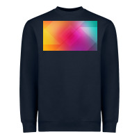 Navy multicolor abstract lines Heavyweight Sweatshirt - chombo