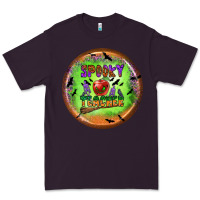 Plum Spooky Teacher Premium Tee - BundleAndBundleShop
