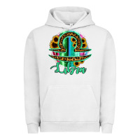 Pigment Lunar Rock Libra Zodiac Sign Sunflower Leopard Serape Urban Hoodie - RanaPortraitStore