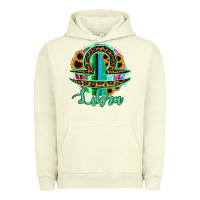 Pigment Pistachio Libra Zodiac Sign Sunflower Leopard Serape Urban Hoodie - RanaPortraitStore