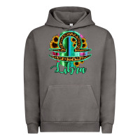 Pigment Tornado Libra Zodiac Sign Sunflower Leopard Serape Urban Hoodie - RanaPortraitStore
