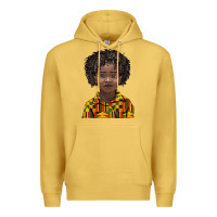 Antique Gold black boy Premium Hoodie - BarkalooDesign