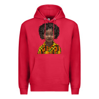 Cardinal black boy Premium Hoodie - BarkalooDesign