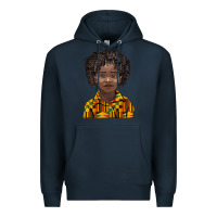 Navy black boy Premium Hoodie - BarkalooDesign