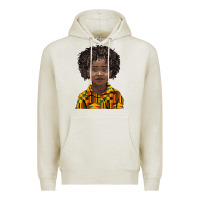 Oatmeal Heather black boy Premium Hoodie - BarkalooDesign