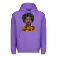 Purple black boy Premium Hoodie - BarkalooDesign