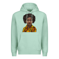 Seafoam black boy Premium Hoodie - BarkalooDesign