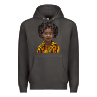 Smoke black boy Premium Hoodie - BarkalooDesign