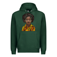 Sports Green black boy Premium Hoodie - BarkalooDesign