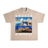 French Oak greece acropolis famous sights gallery traveler souvenir t shirt Urban Heavy Tee - baoMotion