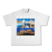 Lunar Rock greece acropolis famous sights gallery traveler souvenir t shirt Urban Heavy Tee - baoMotion