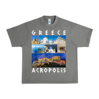 Tornado greece acropolis famous sights gallery traveler souvenir t shirt Urban Heavy Tee - baoMotion