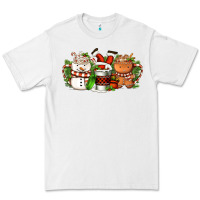 White Christmas coffee cups Premium Tee - FaDigitalArtStudio
