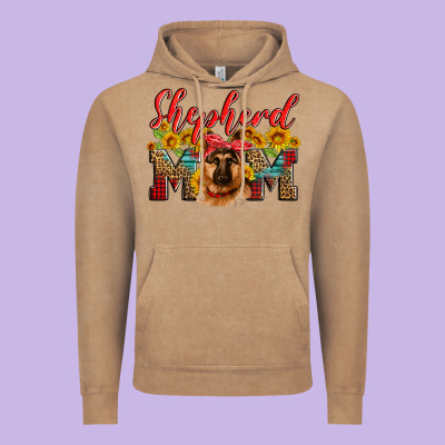 German Shepherd Mom Vintage Hoodie Designed By Artiststas