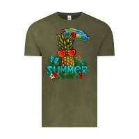 Vintage Olive Summer Vintage Tee - CowhideDigitalArt