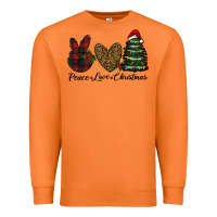 Carrot peace love christmas Premium Sweatshirt - RanaPortraitStore