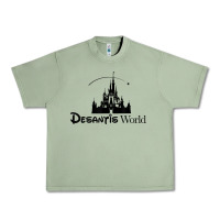 Oil Green desantis world anti woke corporation political t shirt Urban Heavy Tee - baoMotion