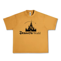 Desantis World Anti Woke Corporation Political T Shirt Urban Heavy Tee | Teevron