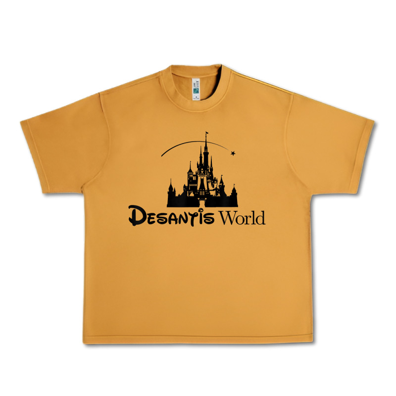 Desantis World Anti Woke Corporation Political T Shirt Urban Heavy Tee by baoMotion | Teevron