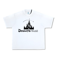 White desantis world anti woke corporation political t shirt Urban Heavy Tee - baoMotion